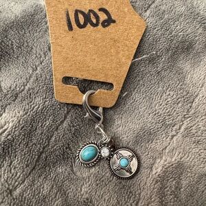 Boho Vintage Style Charm Keychain